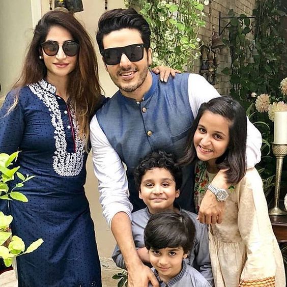 Ahsan Khan Family