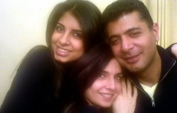 hamid siddiqui, mahnoor baloch and their daughter