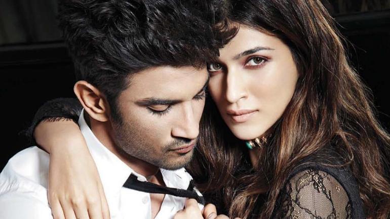 sushant singh rajput and kriti sanon