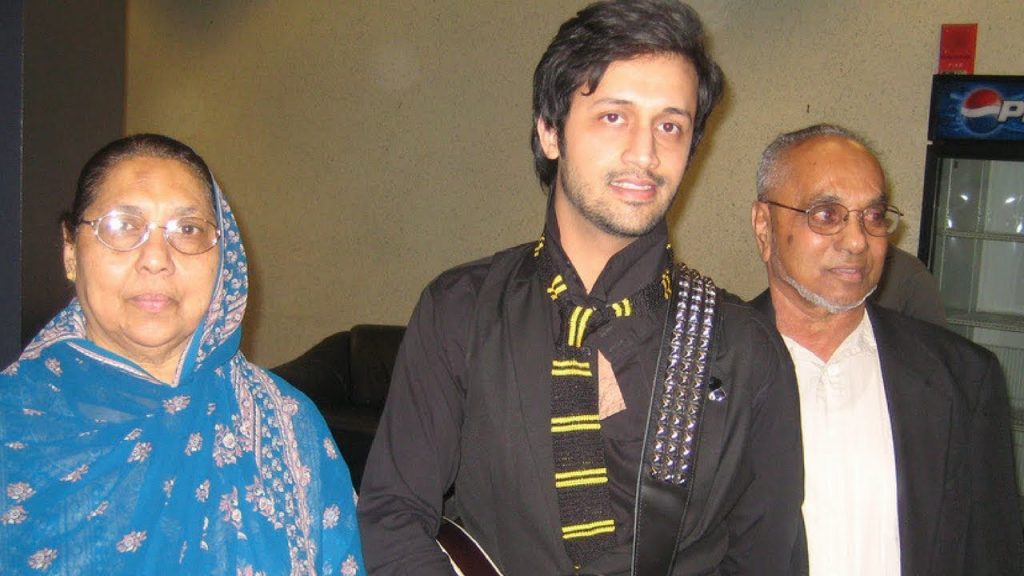 atif aslam parents