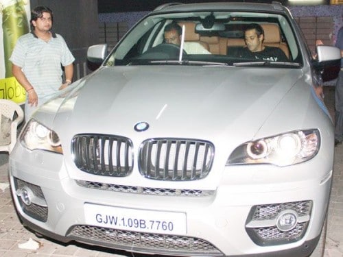 salman khan BMW X6