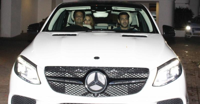 salman khan Mercedes Benz GL-Class