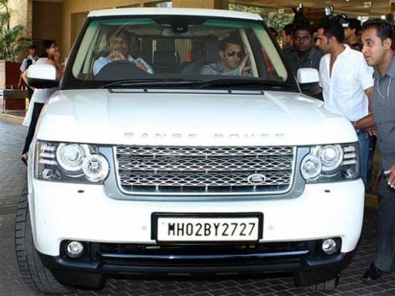 salman khan Range Rover Vogue