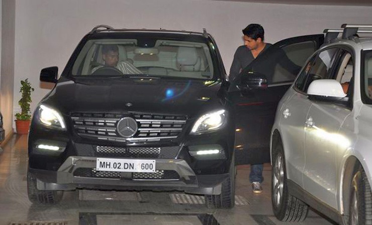 Sidharth Malhotra Mercedes Benz ML Class ML 250