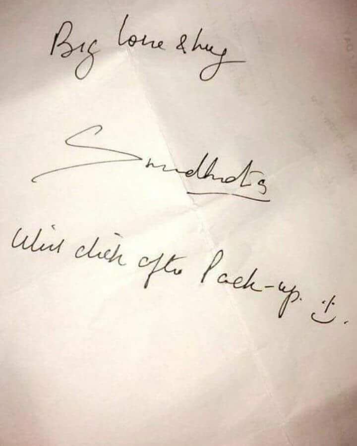 Sidharth Malhotra signature