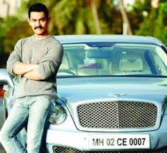 aamir khan Bentley Continental