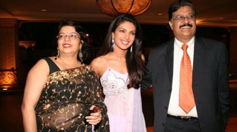 priyanka chopra parents