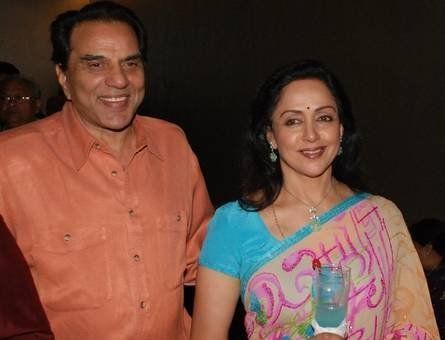 sunny deol step mother Hema Malini