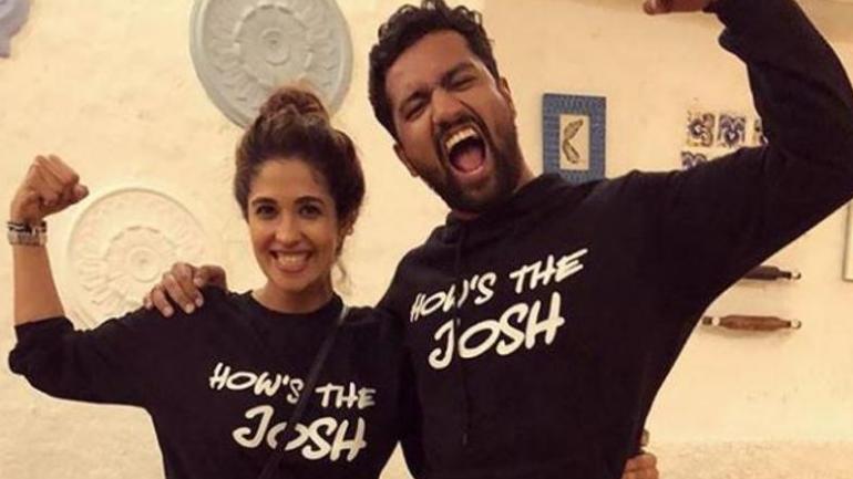 Harleen Sethi and Vicky Kaushal