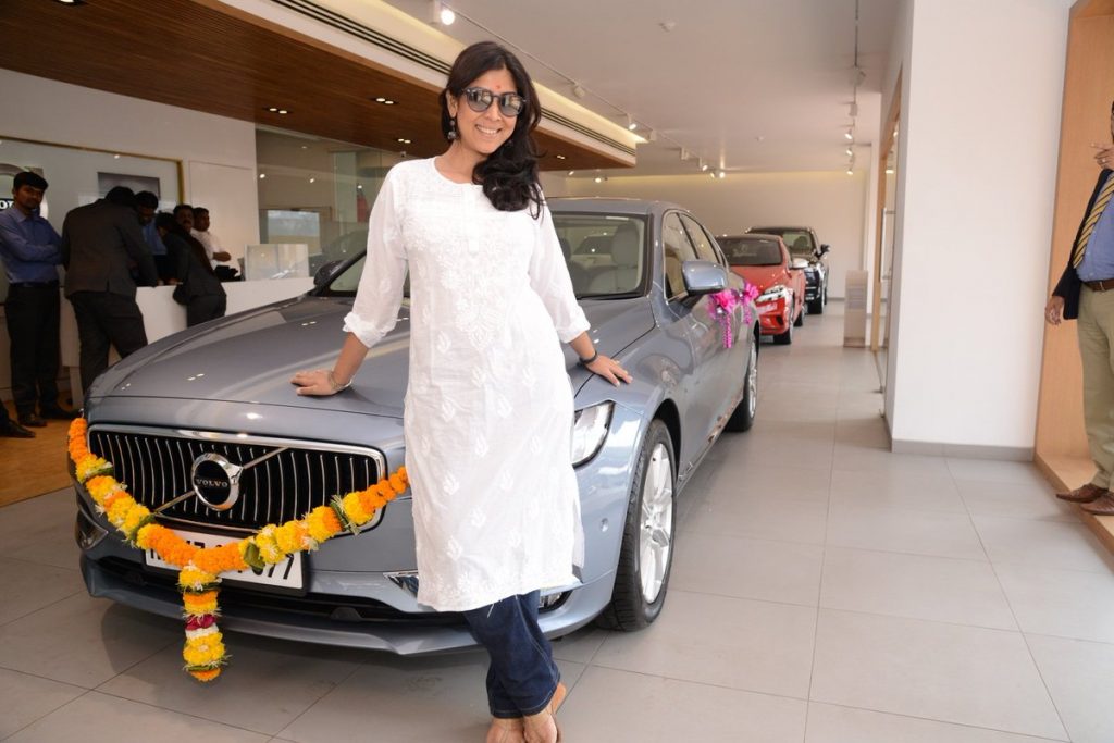 Sakshi Tanwar Volvo S90 Limousine