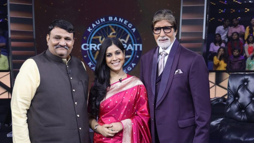 sakshi tanwar în emisiunea lui amitabh bachan