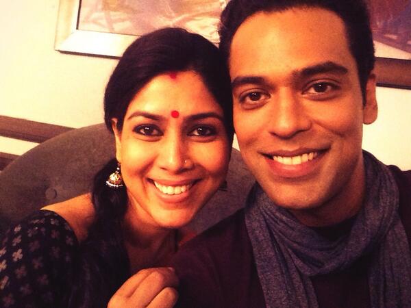 sakshi Tanwar with Samir Kochhar